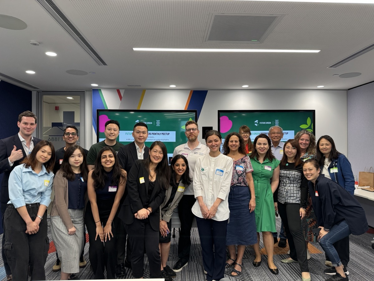 Future Green Monthly Meetup — large group of facilitators and sustainability professionals